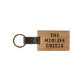 Hawksfield Motors 'The Midlife Crisis' Oak Keyring
