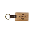 Hawksfield Motors 'The Money Pit' Oak Keyring